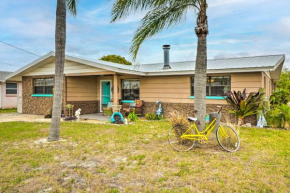 Colorful Hudson Home on Canal with Boat Dock!